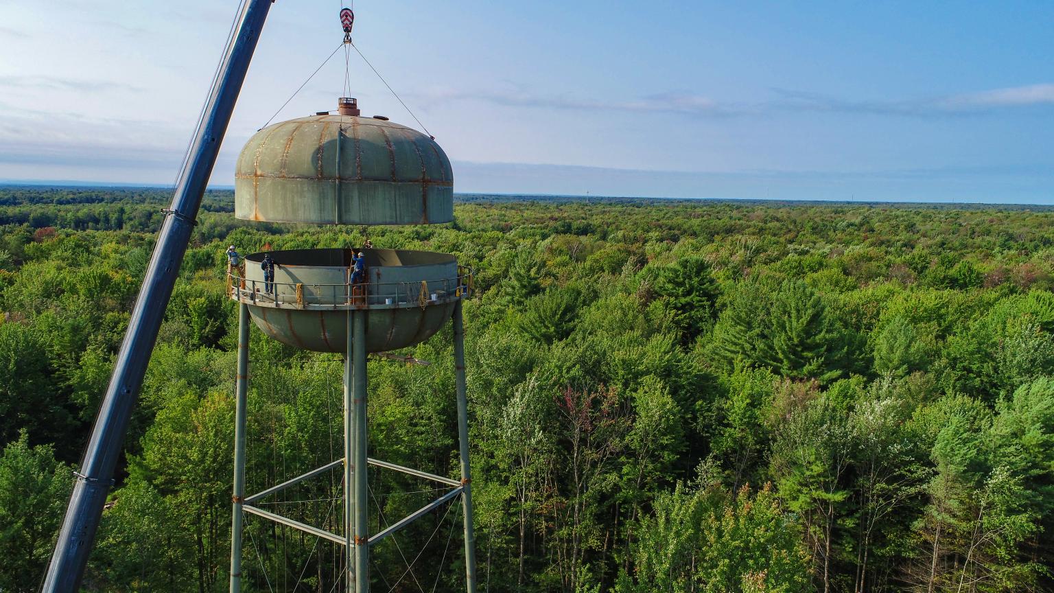 Water Tank Construction: Hastings, New York