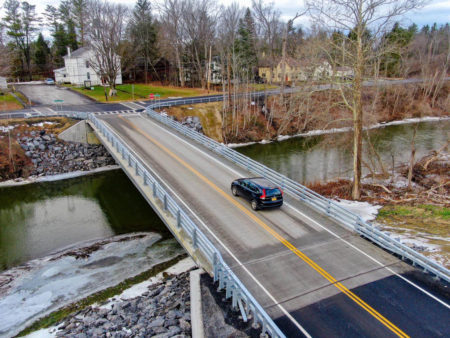 Etna Lane Bridge over Fall Creek: Tompkins County, New York