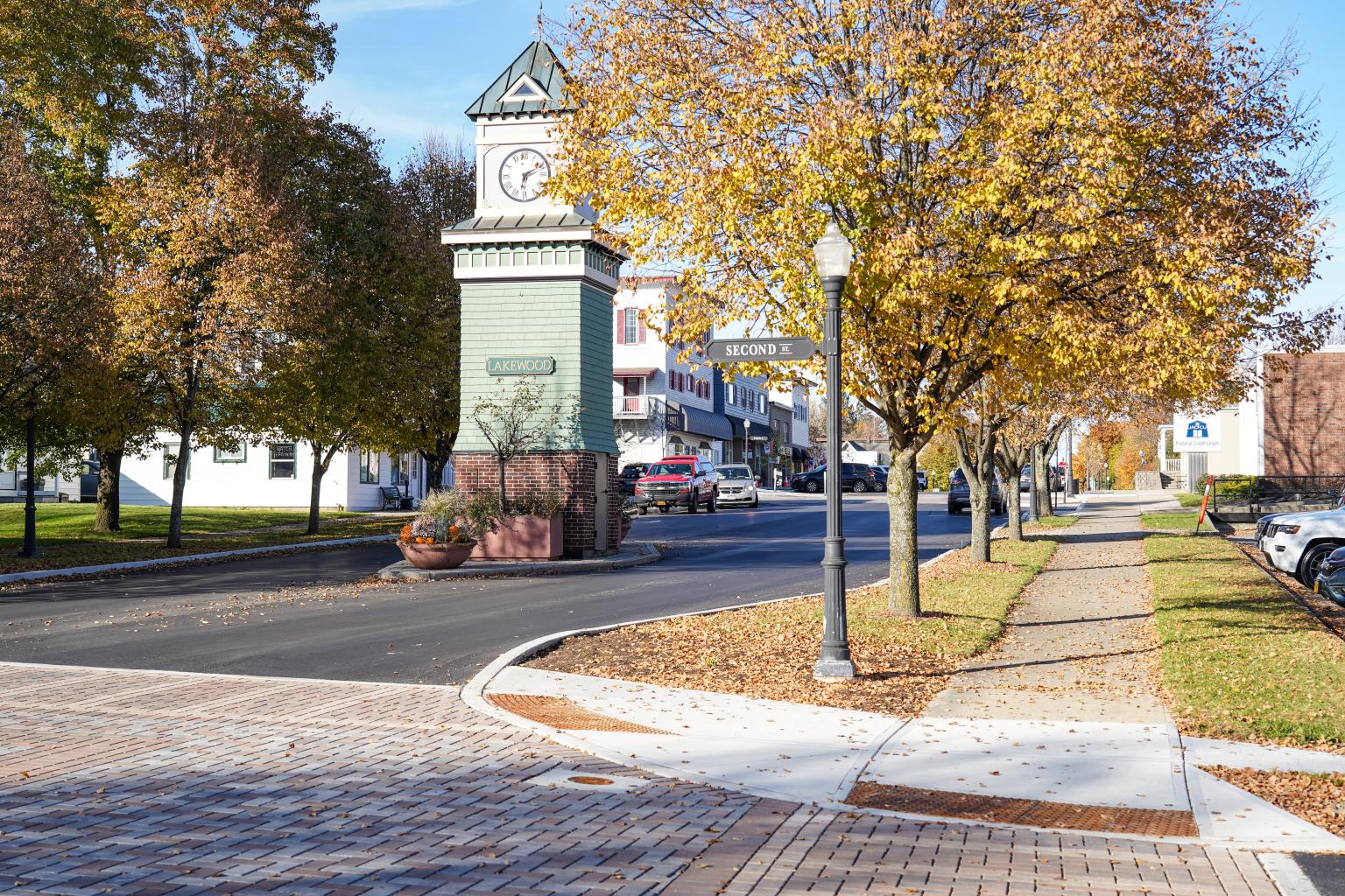 Chautauqua Avenue Green Street Retrofit: Lakewood, New York