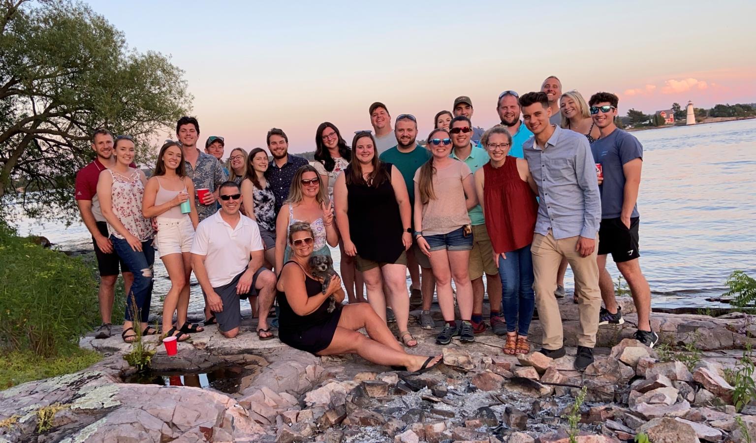 Summer picnics are popular with our staff! 