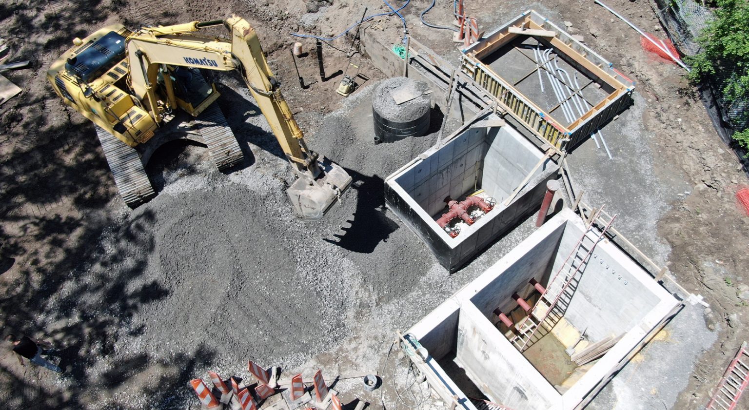 MCDES Pump Station Construction