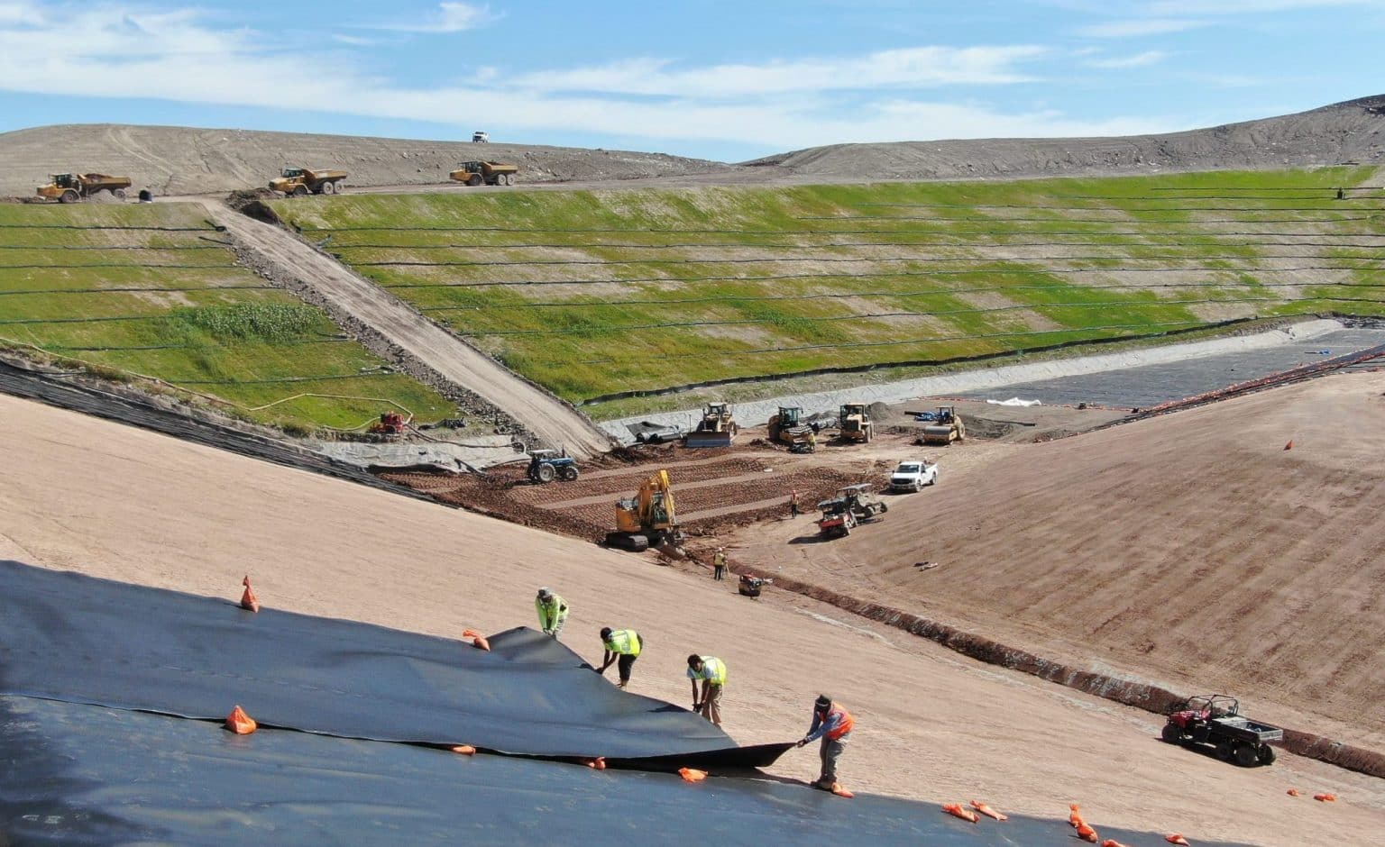 Landfill Liner Construction