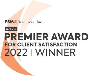 A/E/C Premier Award For Client Satisfaction 2022 Winner