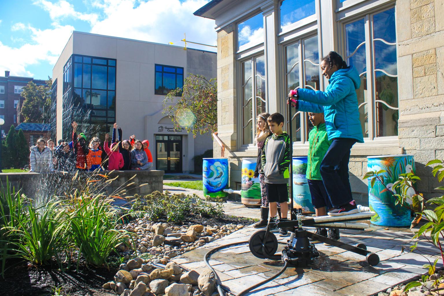 RMSC Rain Barrel Garden: Rochester, New York