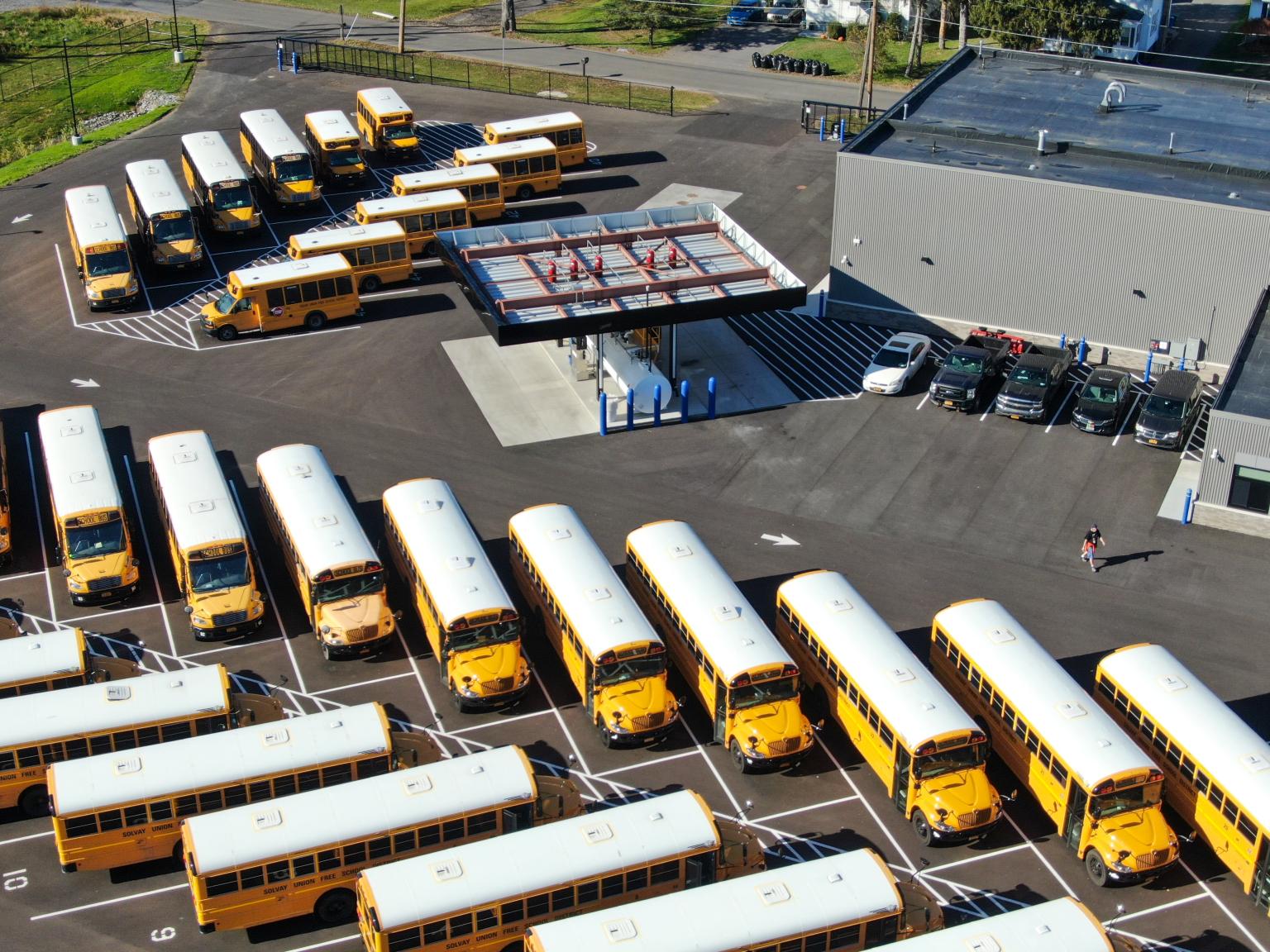 Solvay School District Bus Refueling Station: Solvay, New York