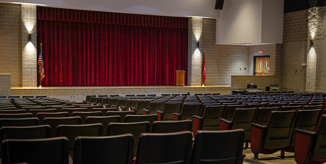 High School Auditorium: Afton, New York