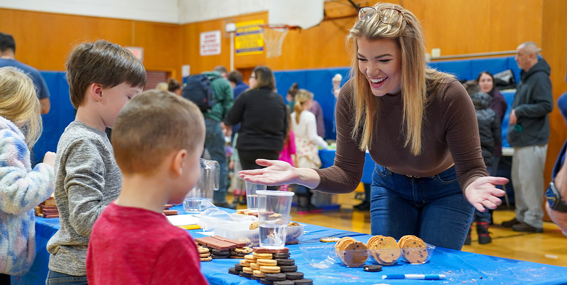 Helping with STEM projects