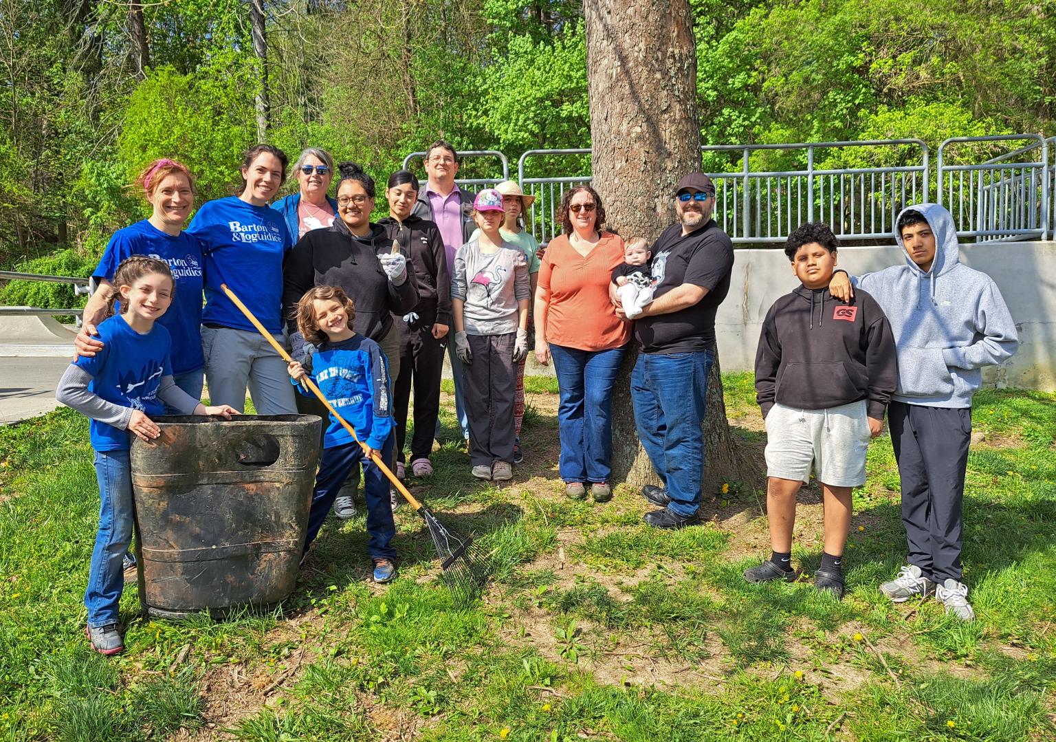 Community clean-ups are an important part of what we do.