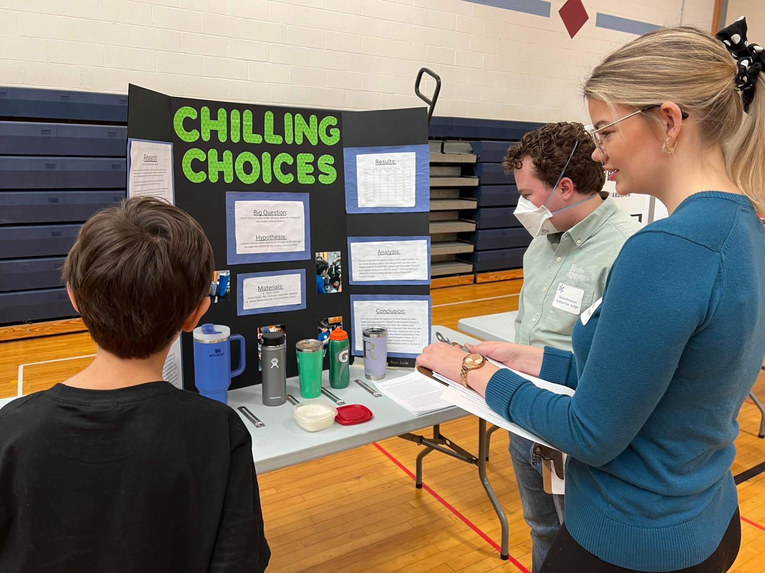 East Syracuse Elementary Science Fair Judging